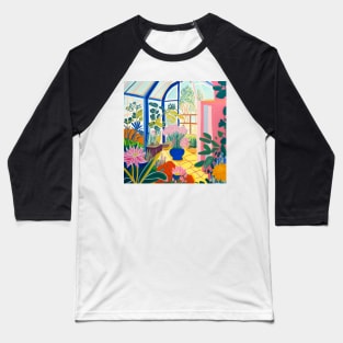 Flowers in the greenhouse Baseball T-Shirt